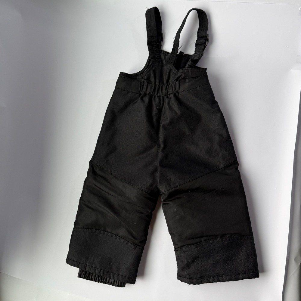 Circo Infant Kids Black Insulated Snow Bibs Overalls Size 12M RN17730 - Picture 2 of 5
